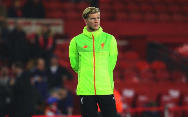 Loris Karius sad