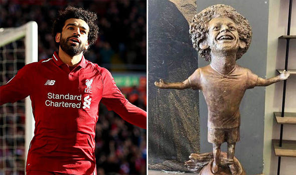 Mo Salah Statue