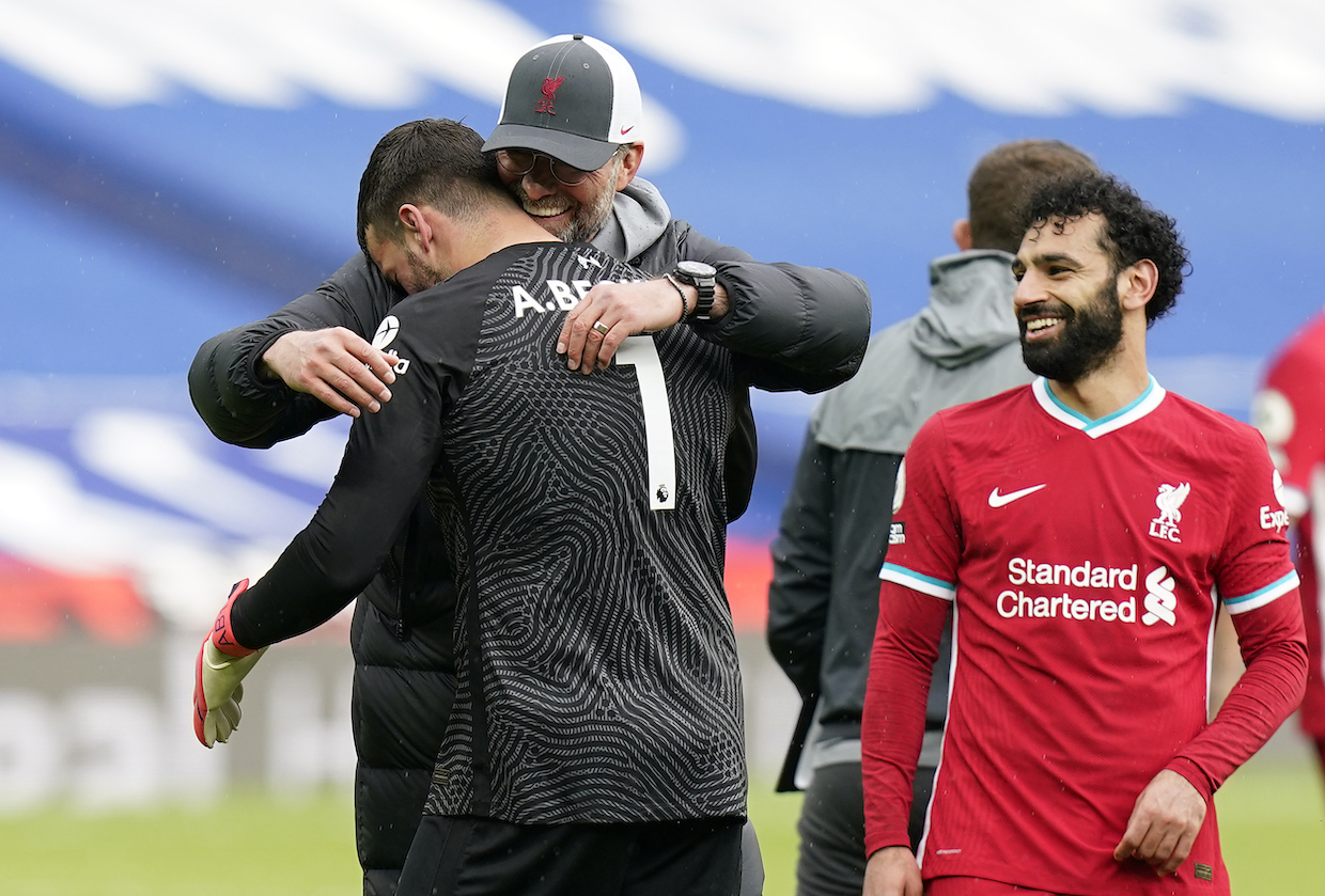 Salah, Alisson, Liverpool