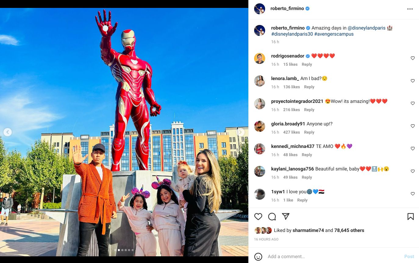 Firmino, Disneyland