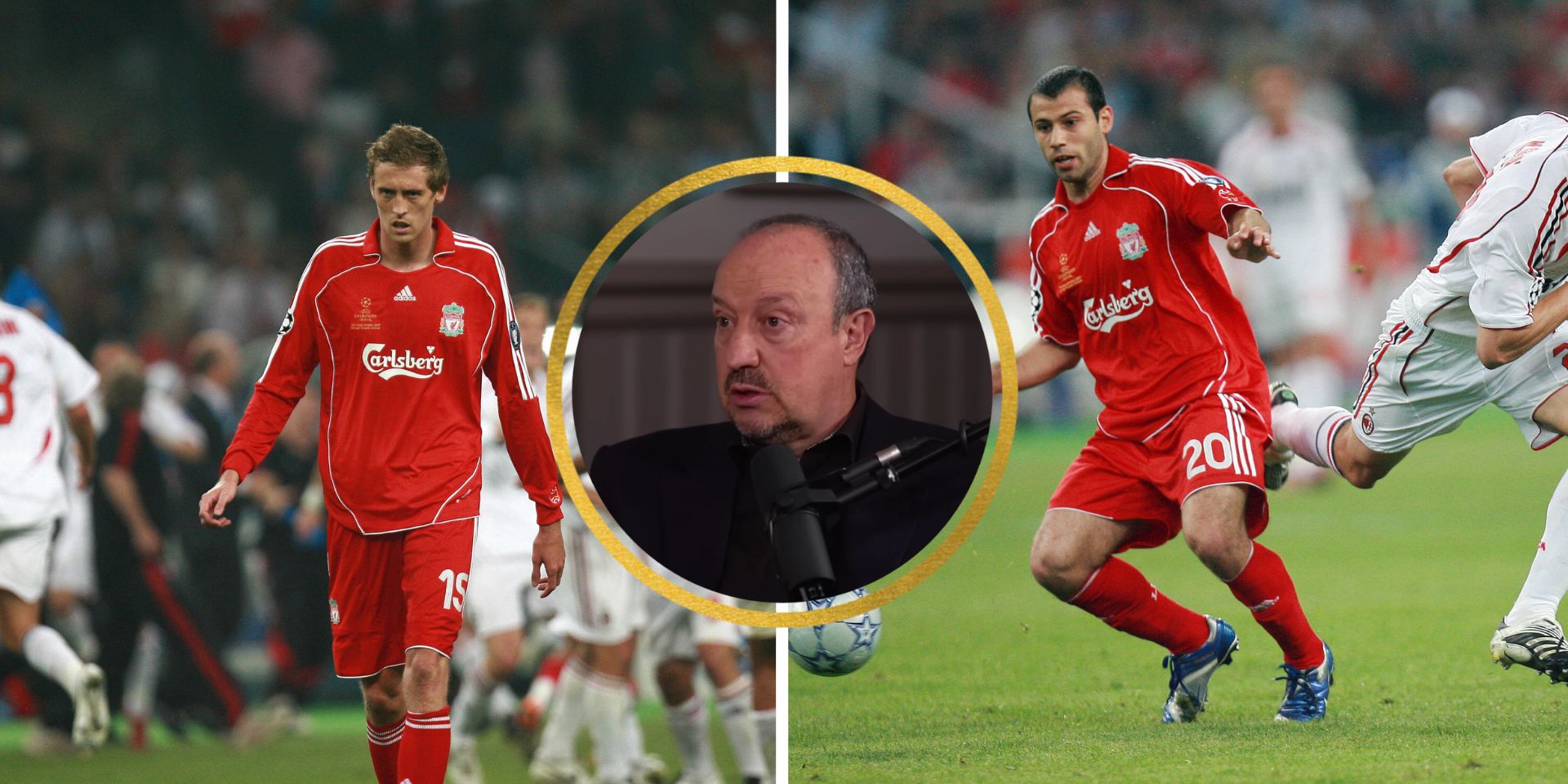 Benitez, Crouch, Mascherano