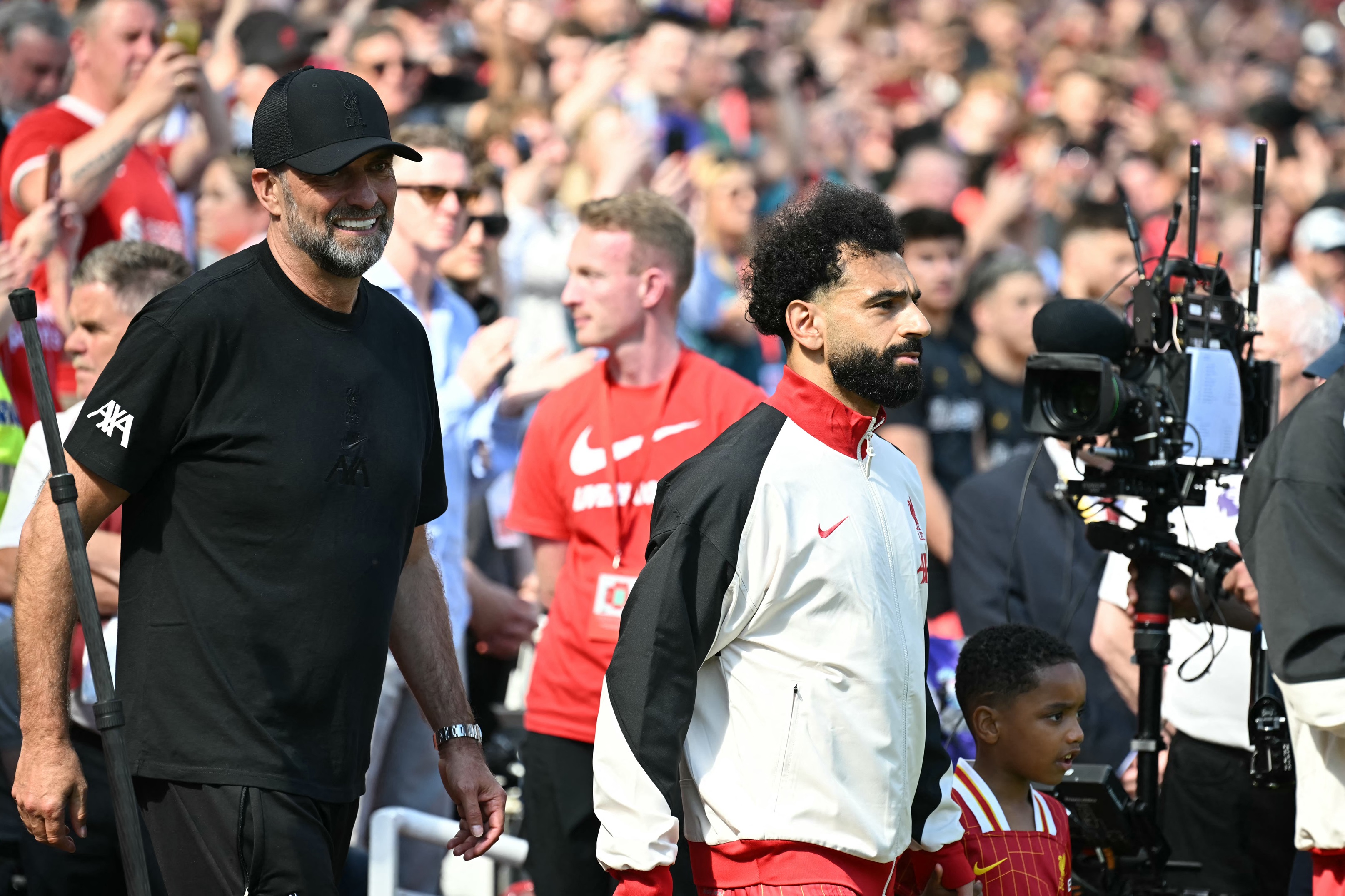 Klopp, Salah, Liverpool Klopp, Salah, Liverpool