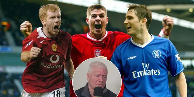 Gerrard, Lampard, Scholes, Boersma