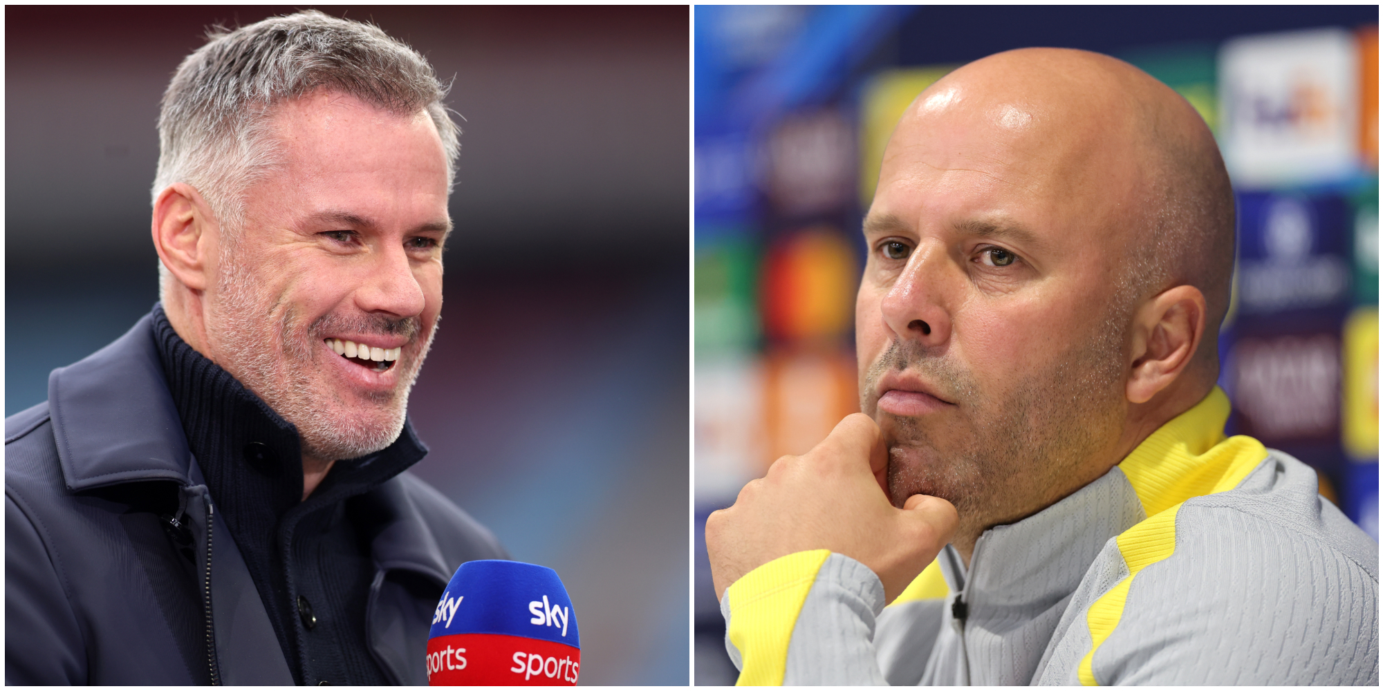Jamie Carragher disagrees with Arne Slot Jamie Carragher disagrees with Arne Slot