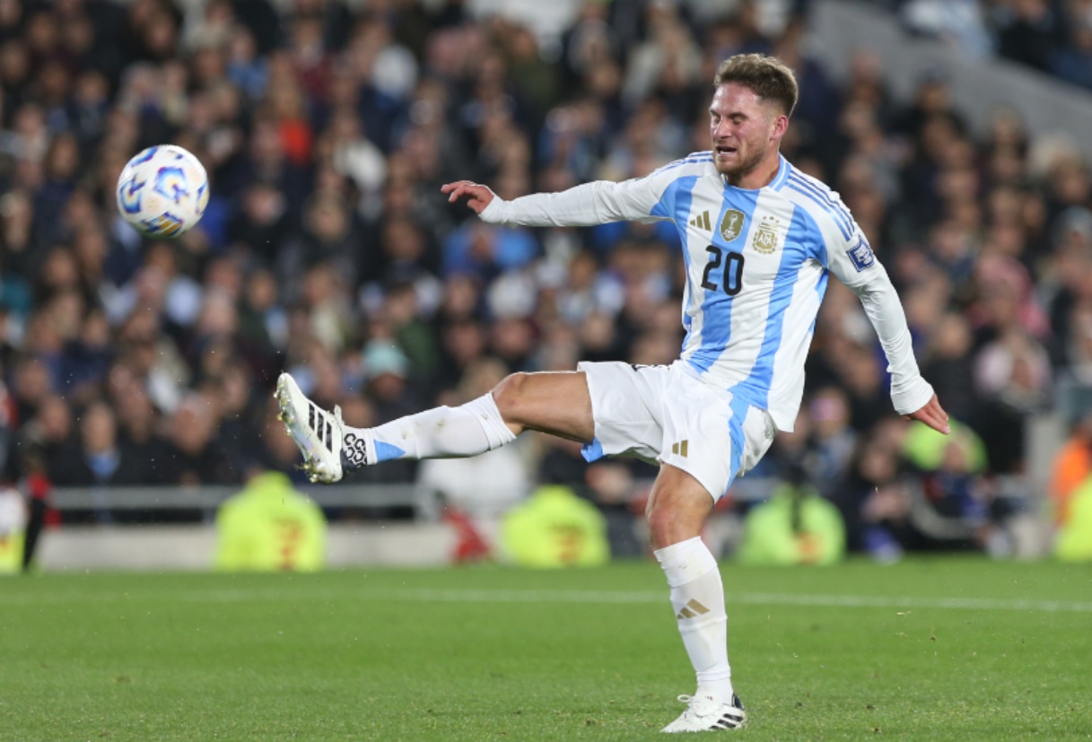 Alexis Mac Allister is an injury doubt for Argentina