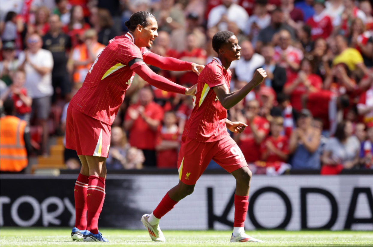 Trey Nyoni has signed his first professional contract with Liverpool