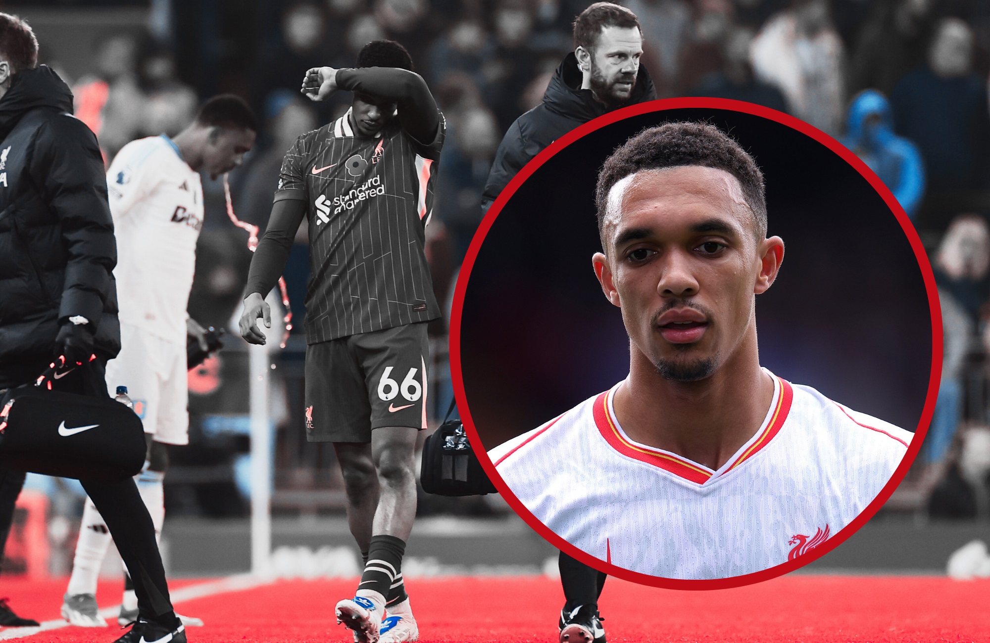 Liverpool defender Trent Alexander-Arnold.