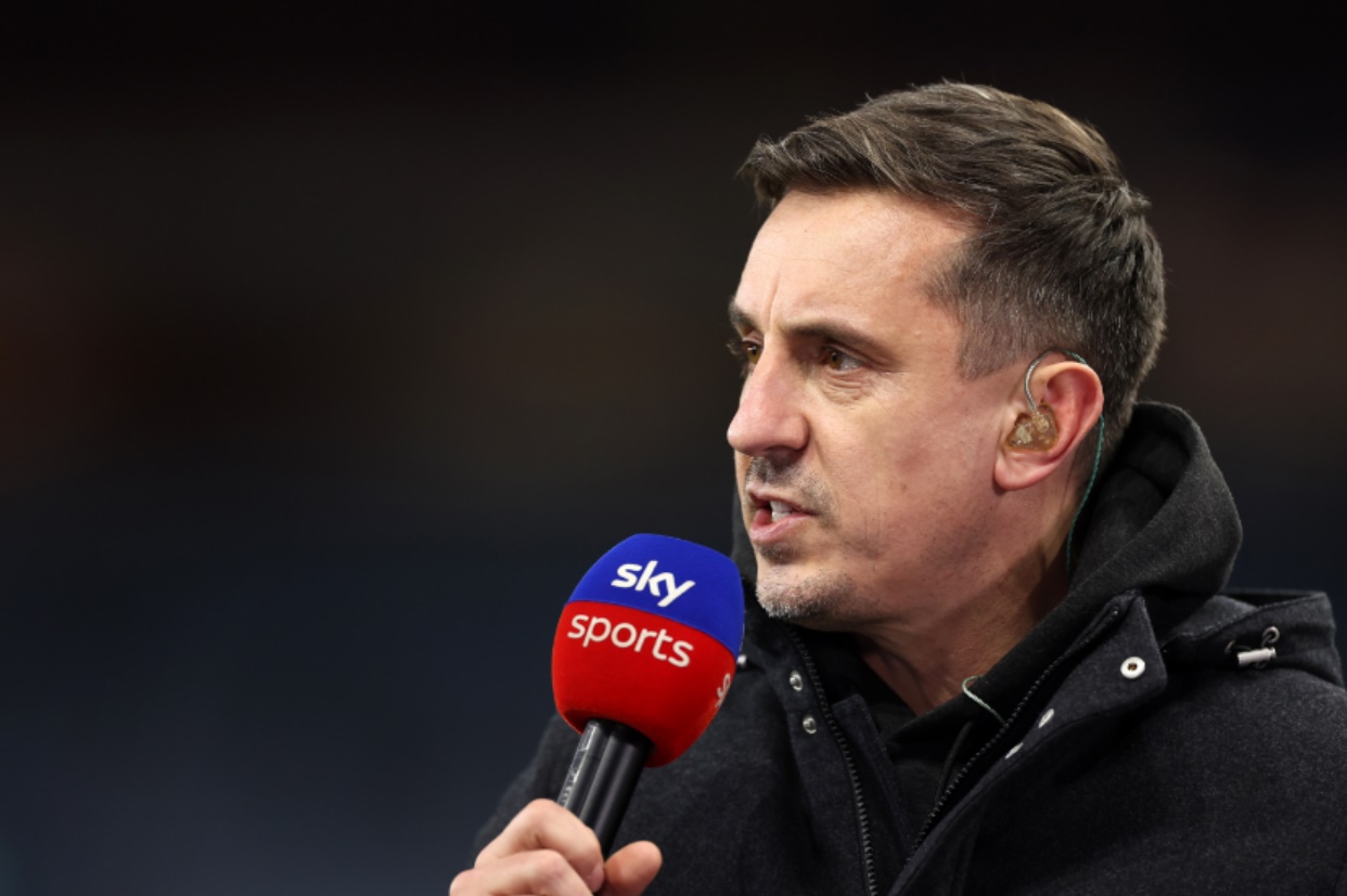 Gary Neville questioned the decision to remove David Coote from VAR for a Liverpool match in 2020