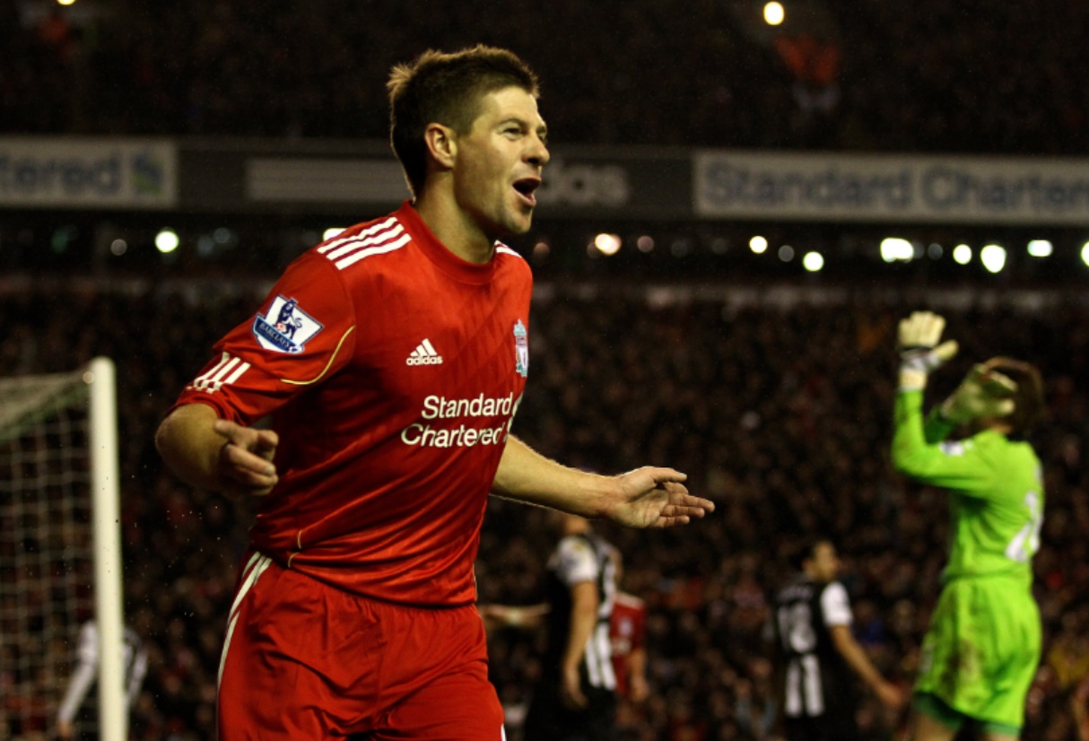 Liverpool last wore Adidas kits in the 2011/12 season