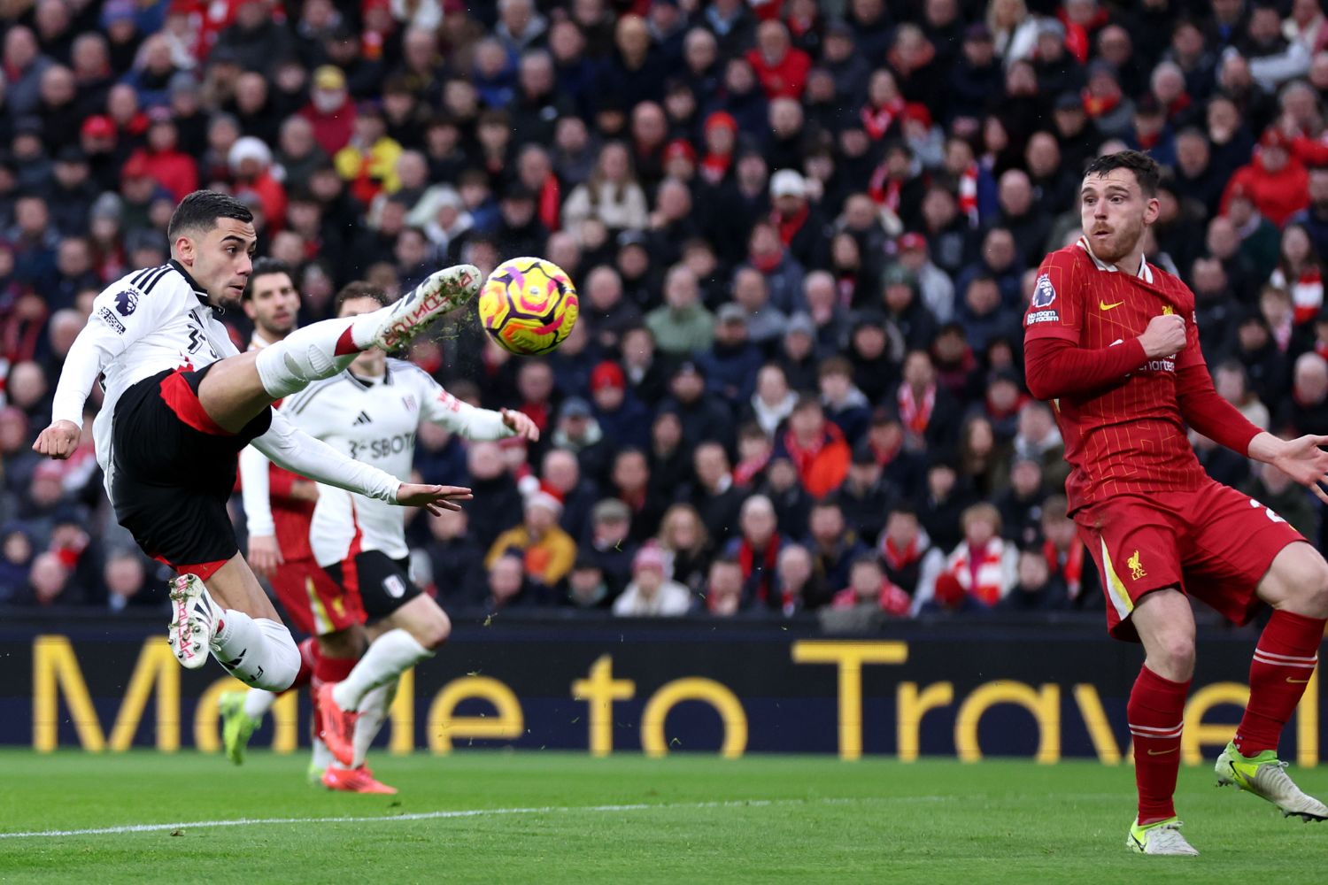 Andreas Pereira scored the opening goal of the game after fouling Gravenberch