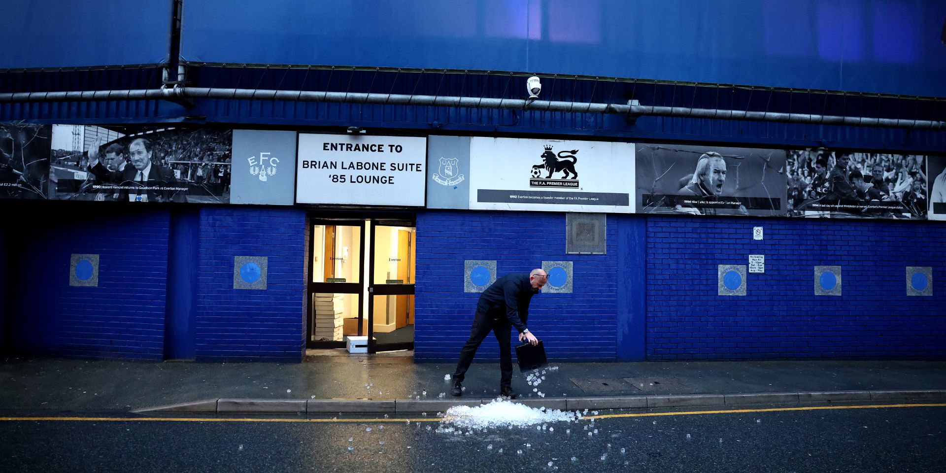 Everton and Goodison shut down after cancelled derby