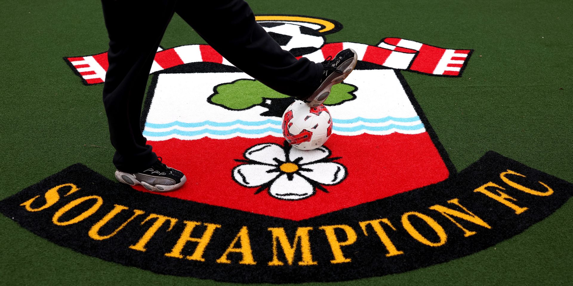 General view of Southampton's St. Mary's Stadium