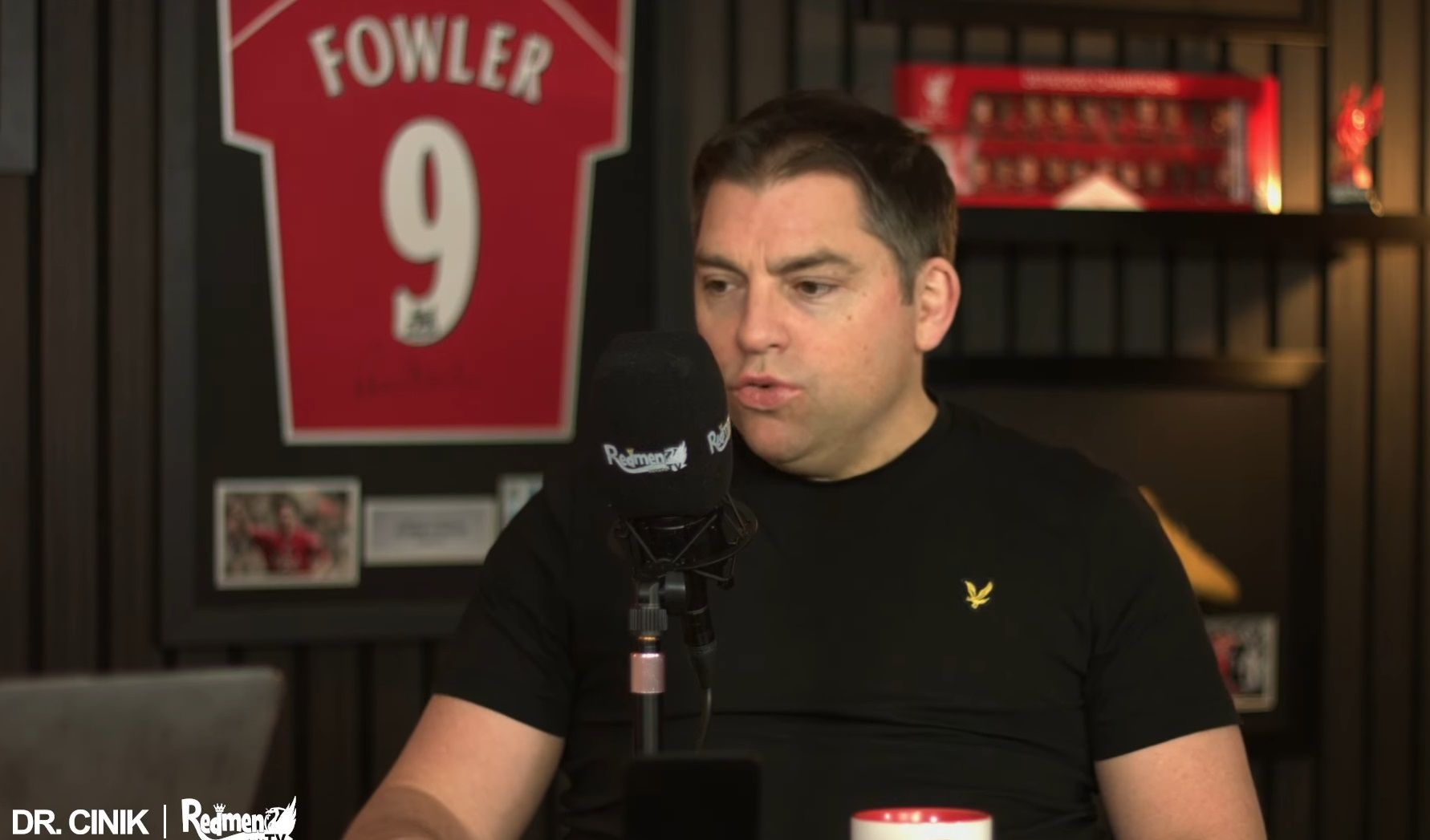 James Pearce speaks on a Redmen TV podcast.