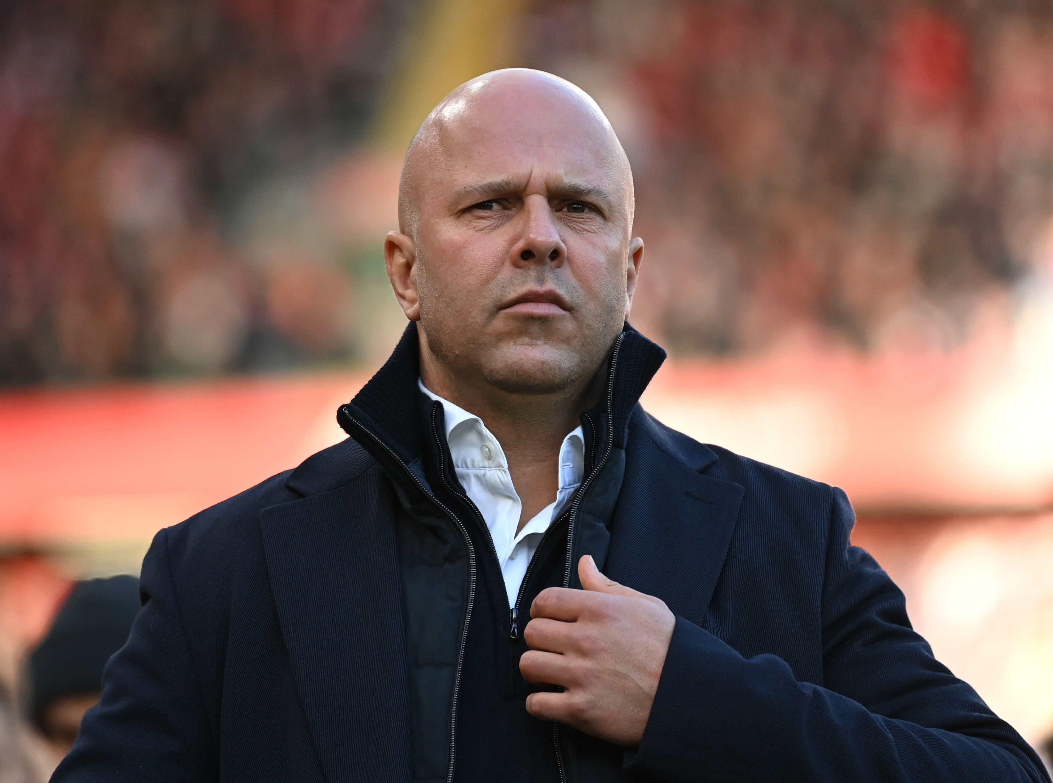 Arne Slot rebuked Conor Bradley over the concession of a goal against PSV Eindhoven