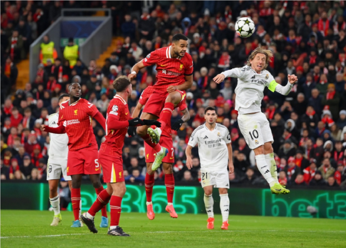 Liverpool beat Real Madrid in the Champions League in November