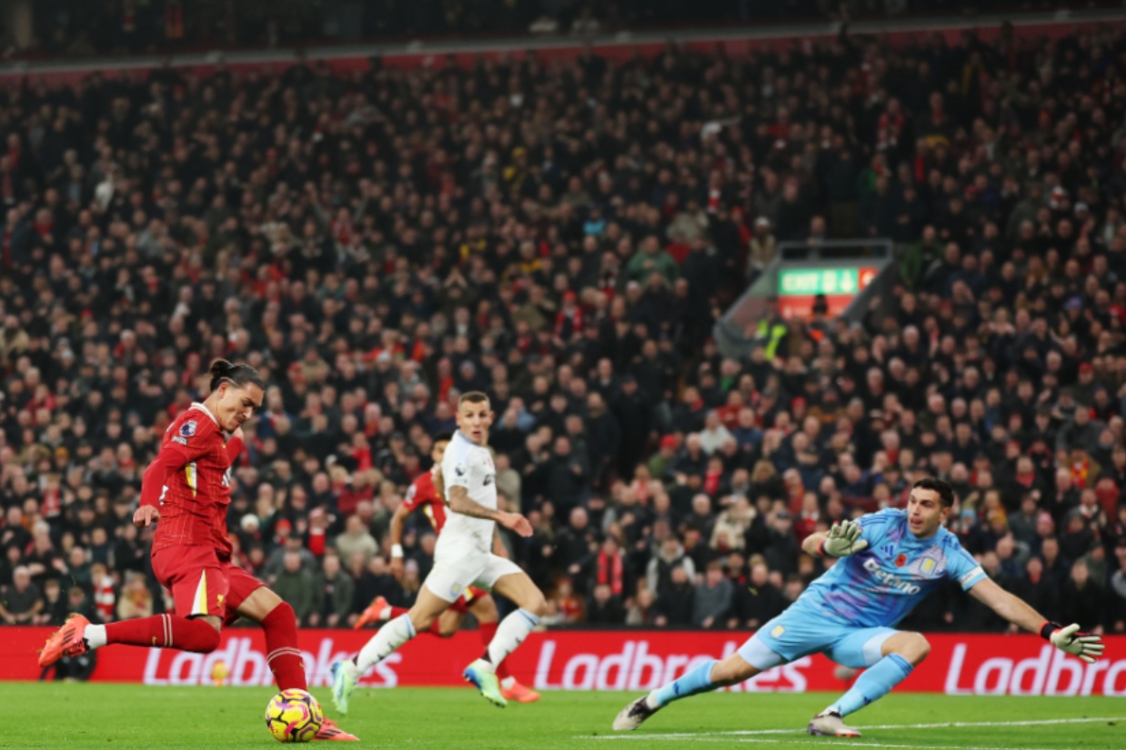Liverpool take on Aston Villa in the Premier League on Wednesday night