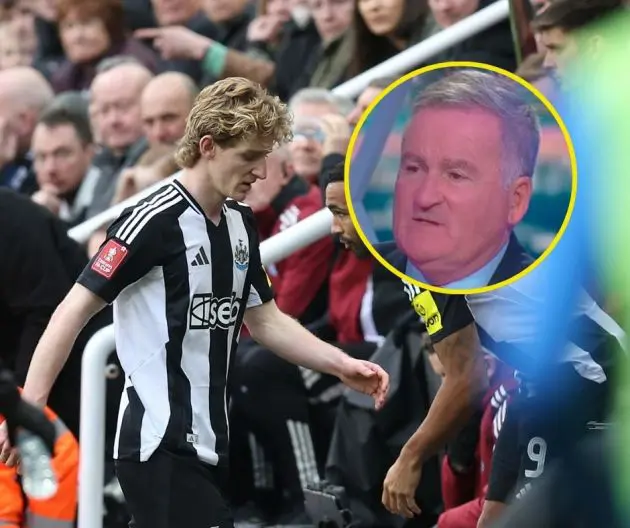 Richard Keys insists Anthony Gordon shouldn't be suspended for the Carabao Cup final
