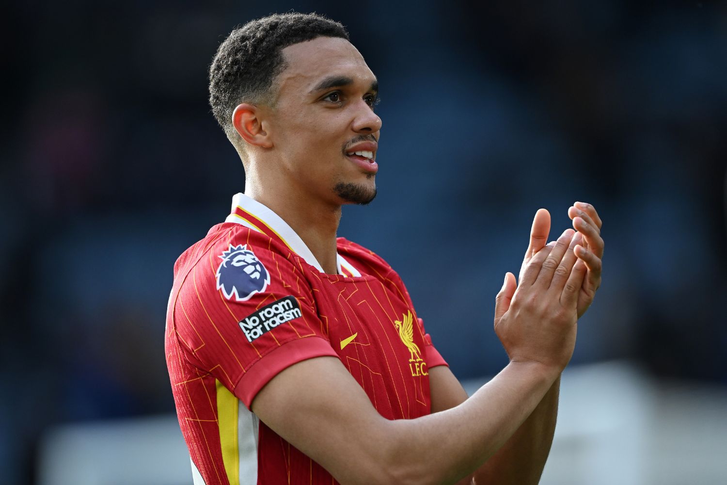 Trent Alexander-Arnold claps Liverpool fans