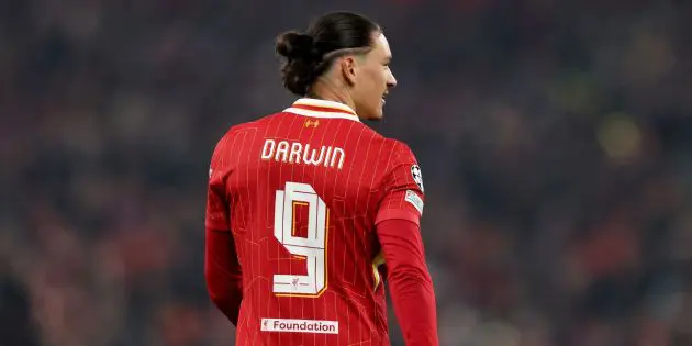 Darwin Nunez at Anfield