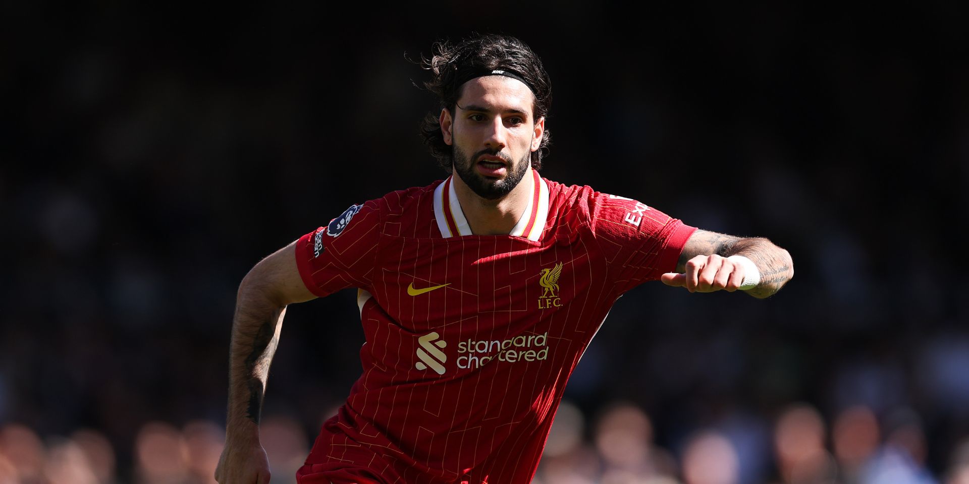Dominik Szoboszlai in action for Liverpool