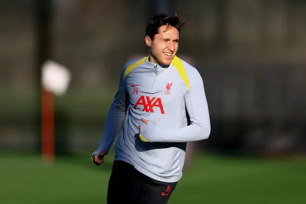 Liverpool have been really happy with Federico Chiesa's attitude behind the scenes