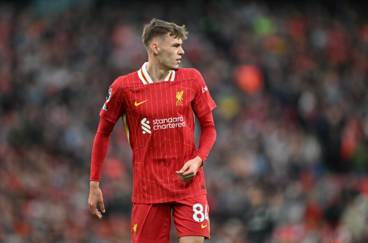 Conor Bradley comes into the Liverpool starting XI for their match against Arsenal
