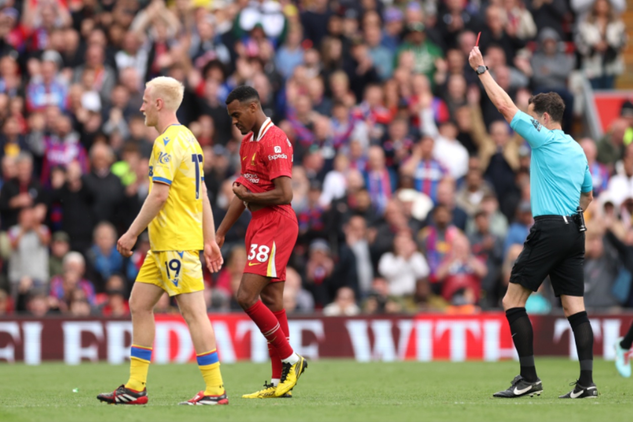 Ryan Gravenberch will be suspended for Liverpool's first match of the 2025/26 Premier League season