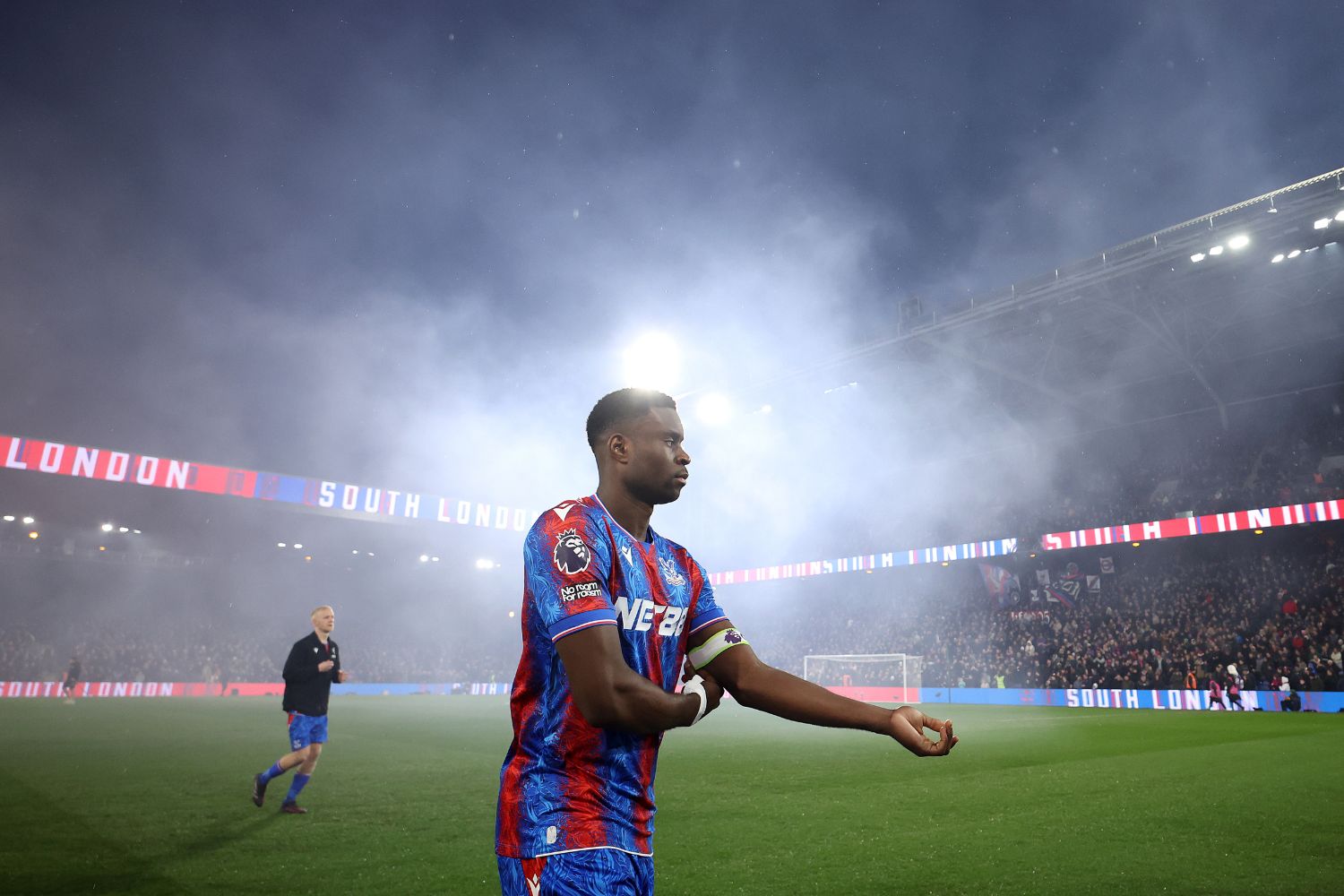 Marc Guehi pre match for Crystal Palace