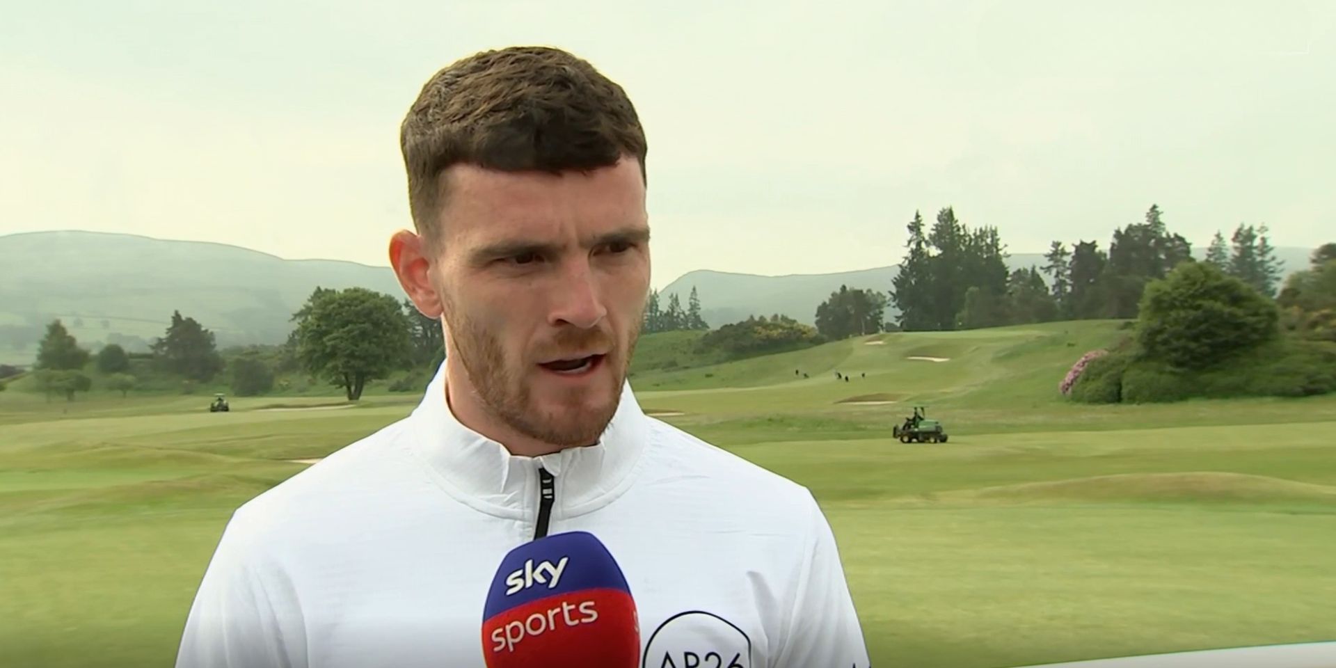 Andy Robertson speaks about Milos Kerkez