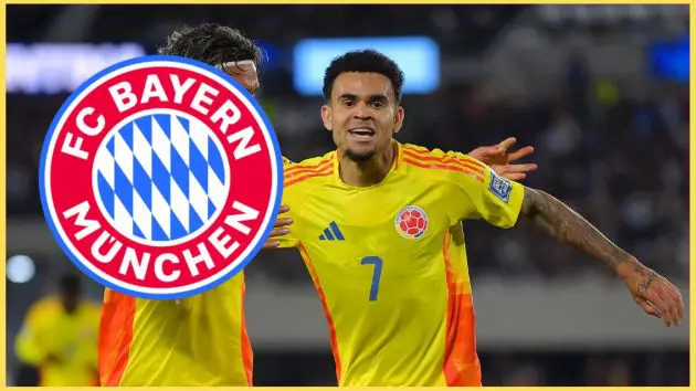 Liverpool have rejected an offer from Bayern Munich for Luis Diaz