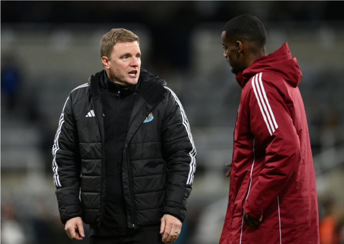 Eddie Howe can't 'guarantee' that Alexander Isak will remain at Newcastle amid ongoing interest from Liverpool