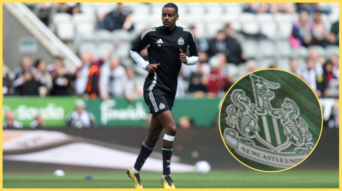 Alexander Isak was nowhere to be seen in the official release video for Newcastle's new away kit