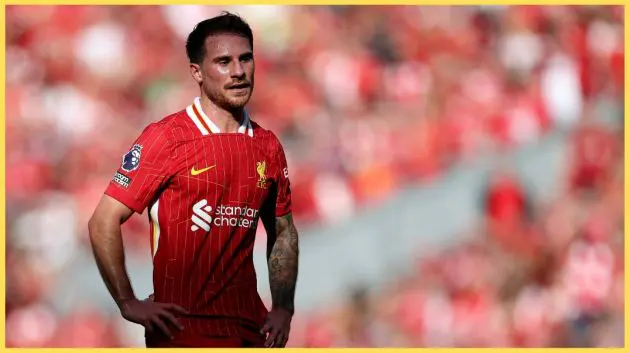 Alexis Mac Allister wasn't involved in Liverpool's 5-0 win over Stoke in a behind-closed-doors friendly
