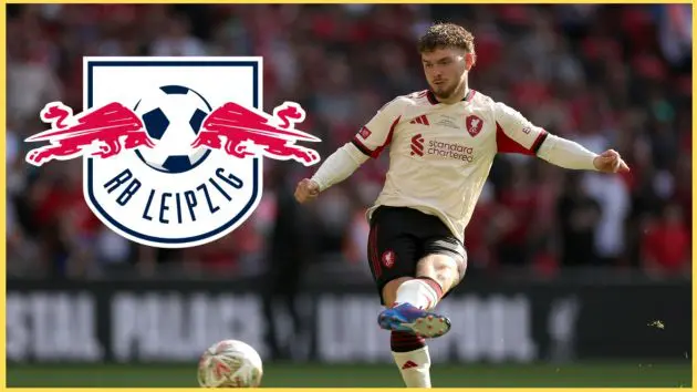 RB Leipzig are reportedly set to table an offer for Harvey Elliott