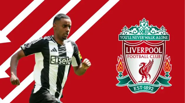 Liverpool could soon make a second transfer bid for Alexander Isak