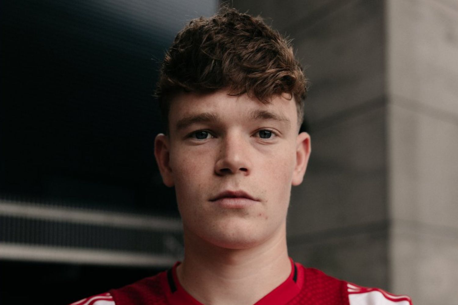 James McConnell currently on loan at Ajax from Liverpool