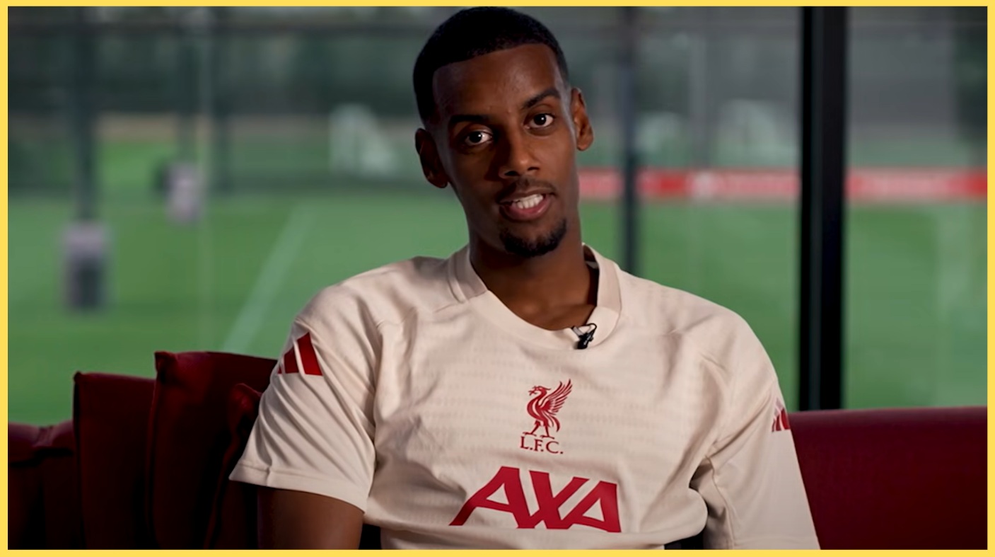 Alexander Isak has said that he wants to 'win everything' at Liverpool