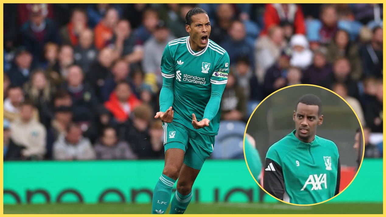 Virgil van Dijk has labelled Alexander Isak a 'complete striker'
