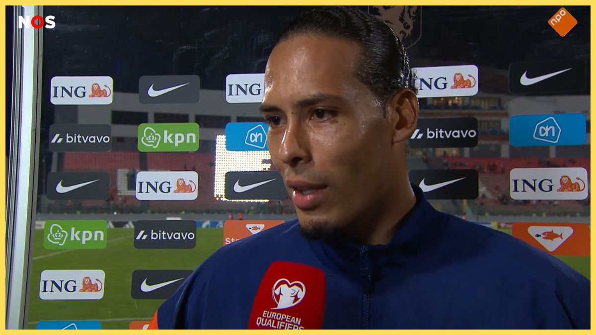Virgil van Dijk speaks after Netherlands beat Malta