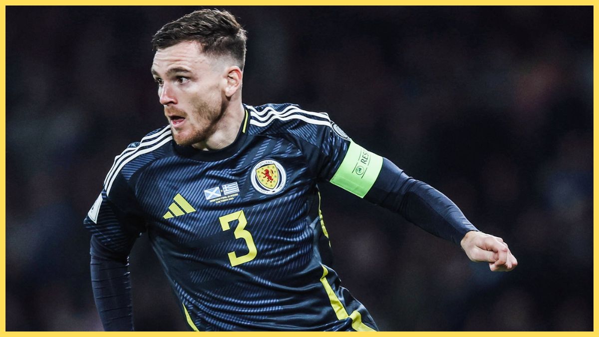 Andy Robertson captains Scotland against Greece