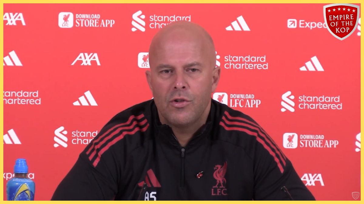 Arne Slot on risking injuries