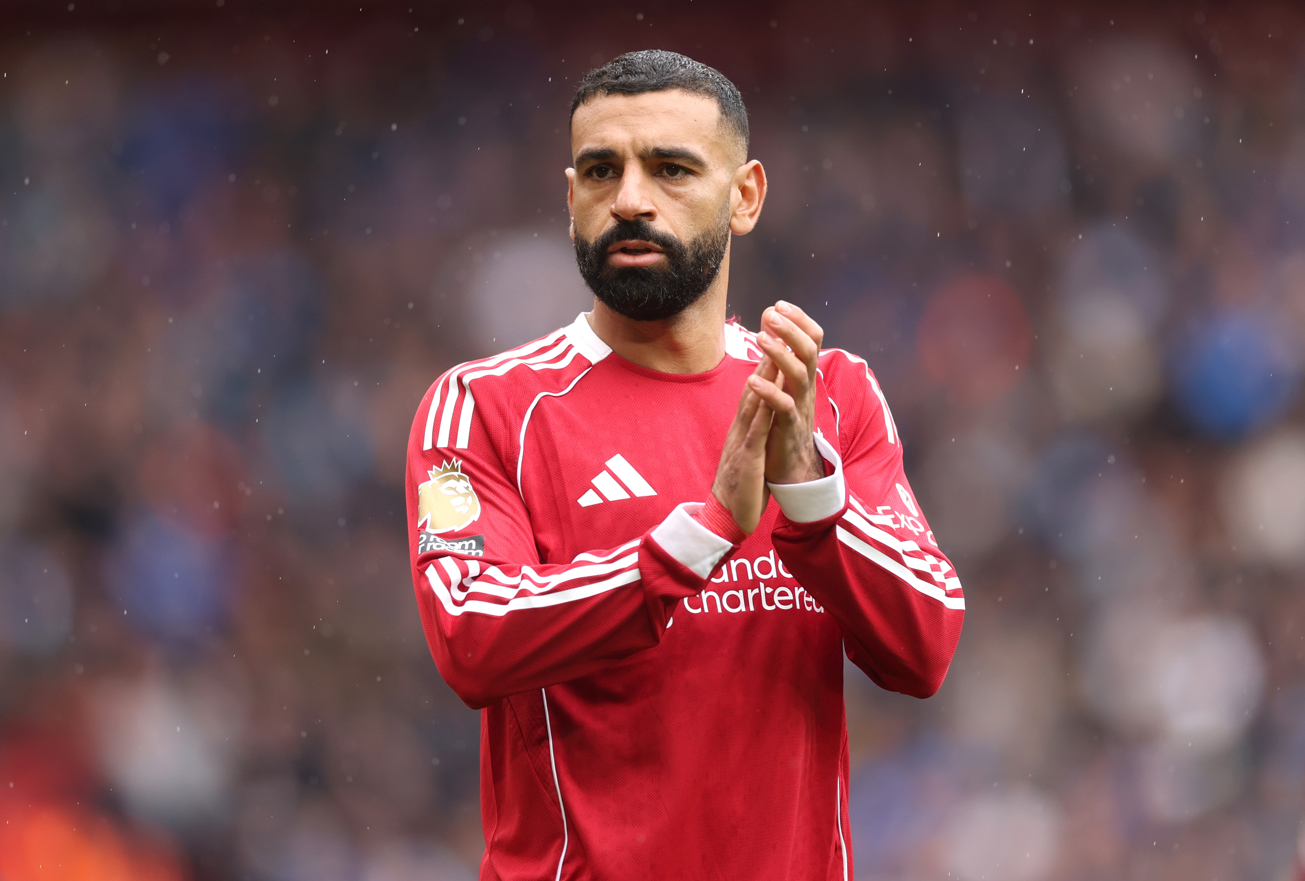 Mo Salah against Everton