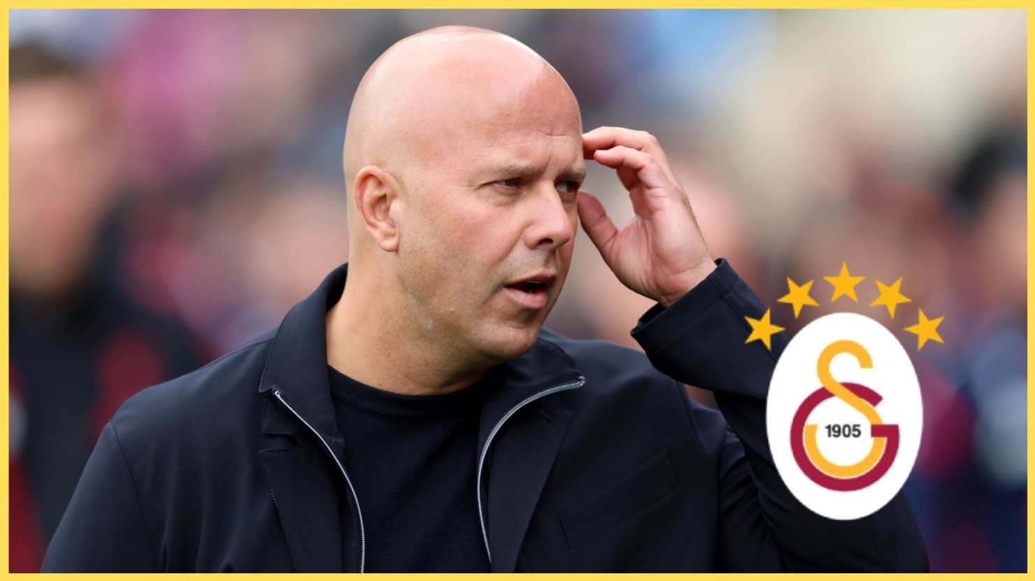 Arne Slot was far from happy over the penalty given to Galatasaray on Tuesday