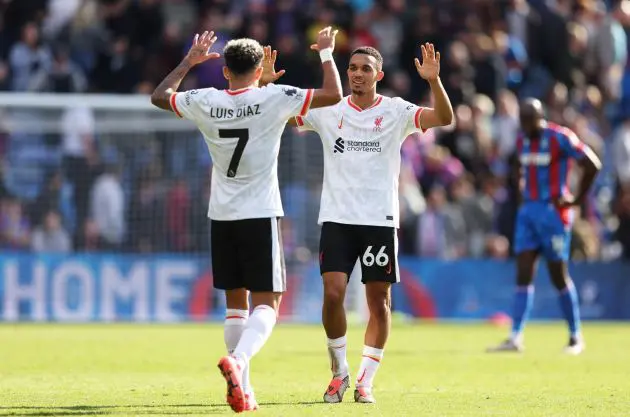Luis Diaz and Trent Alexander-Arnold were among the players to leave Liverpool during the summer
