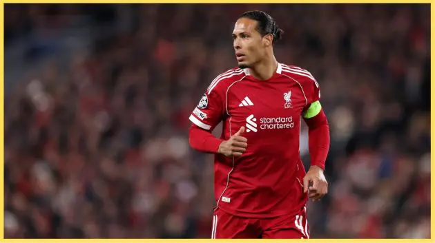 Virgil van Dijk wasn't impressed with the decision to award Man City a penalty