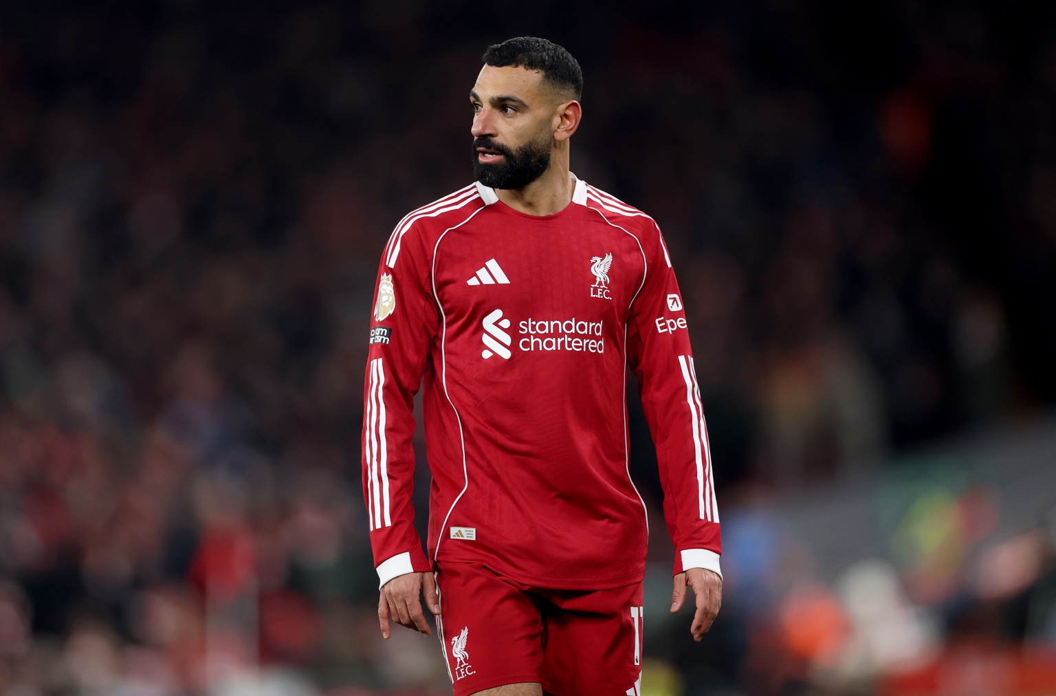 Mo Salah has been left out of Liverpool's squad to face Inter Milan on Tuesday