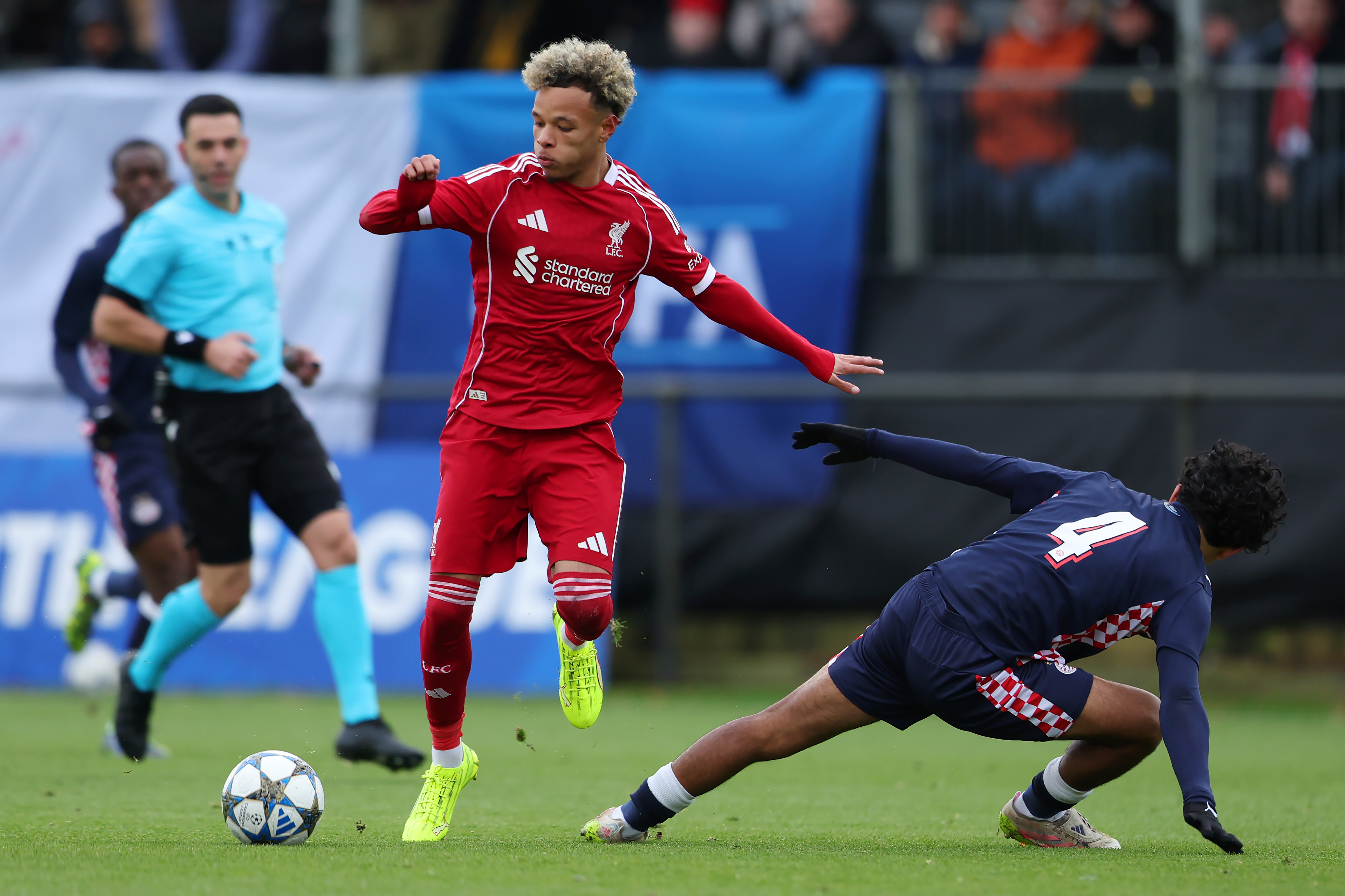 Trent Kone-Doherty has played just twice for Liverpool's first team so far