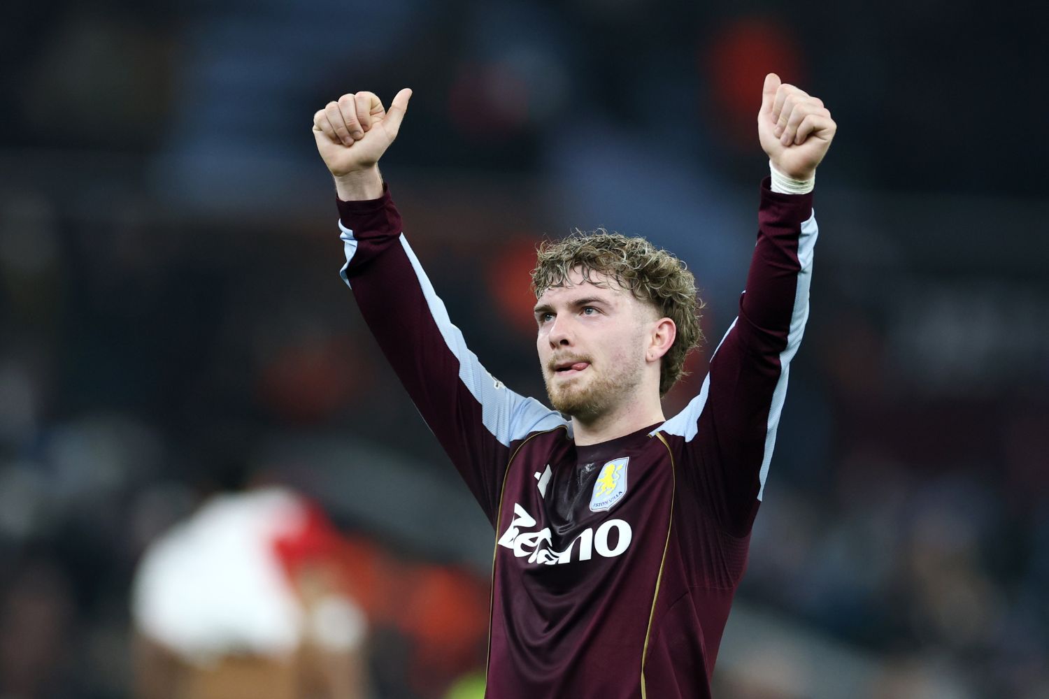 Harvey Elliott salutes Aston Villa fans