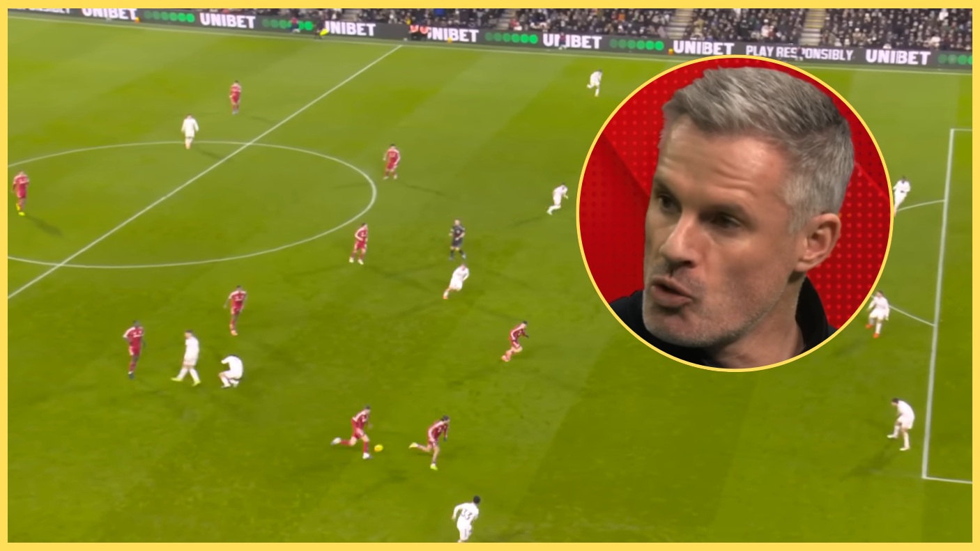 Jamie Carragher praised Conor Bradley's performance against Fulham