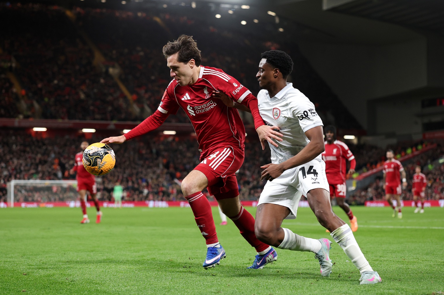 Liverpool are understood to be highly unlikely to sanction an exit for Federico Chiesa this month